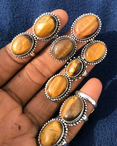 Tiger&#39;s Eye Gemstone Rings