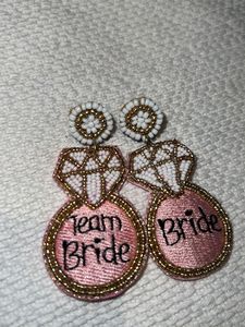 Team bride Earring