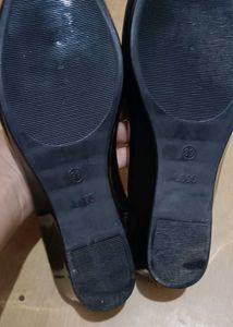 Black Slingback Heels