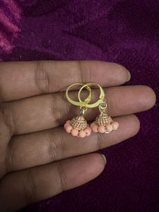 Earrings multicolor Jhumkas Set of 4