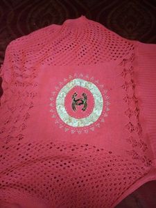 Pink Knit Cardigan