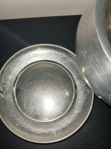 Vintage Aluminium Cooking Pot with Lid