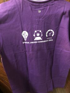 Purple Polo T-Shirt Medium