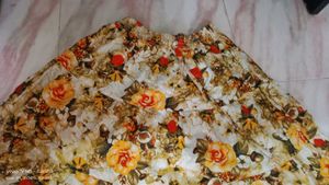 Floral Print Ethnic Skirt