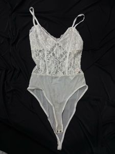 Lace Bodysuit Corset Style