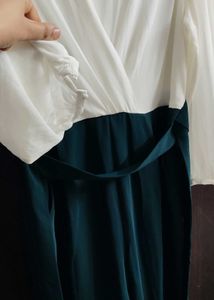 Forever new Jumpsuit - Green and Cream