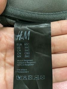 H&amp;M Grey Pushup Bra