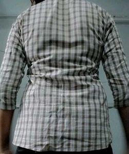 Plaid Button-Down Shirt