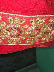 Red Velvet Pouch