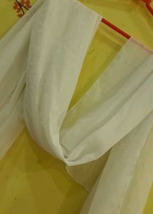 White Chiffon Stole🤍