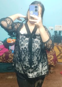 Chokar Neck Off Shoulder