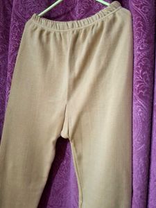 Mustard Color Skinny Winter Trousers