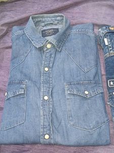 Denim Shirts - Stylish Pair