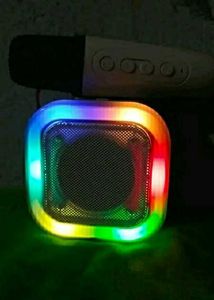 colorful karoke mic speaker 🎤