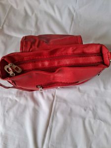 Red Satchel Bag