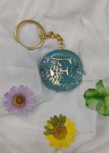 Handmade Letter Keychain