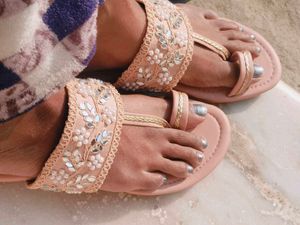 ethnic wear flats for women size 5