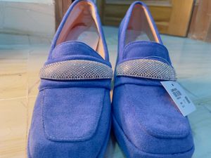 Royal Blue Embellish Heels 👠