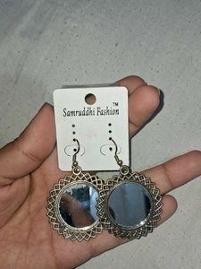 Mirror Mandala Earrings