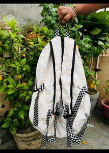 Panda off white backpack