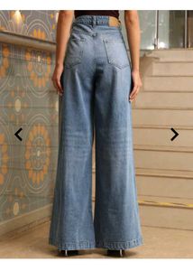 Shein Wide Leg Denim Jeans