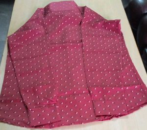 Stylish Maroon Print Shirt