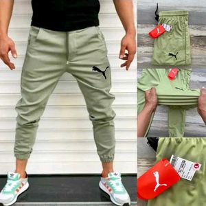 Puma Olive Green Joggers