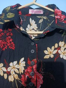 OFFER ONLY FOR TDY/Casual Flower Printed Shirt 😍