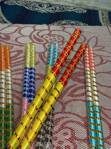 Set Of Two Garba Dandiya🥰❤️‍🔥