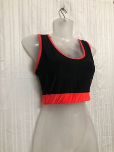 Nike Black And Red Gym Wear Top
