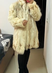 Long Faux Fur Coat