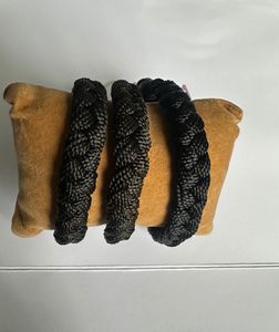 Braided Black Cord Bracelet