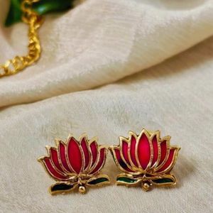 Lotus Necklace Set