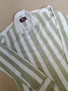 Solid Stripped Shirt For Men