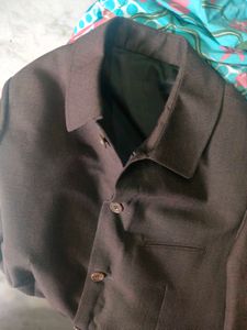Collar Brown Suit Jodhpuri