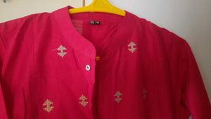 Red Festive Kurti
