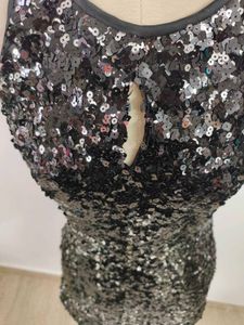 sequined dress