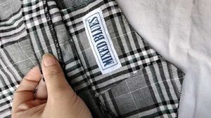 Plaid Cropped Blazer