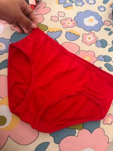 Red Briefs, Waist-28 Strechable