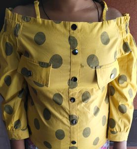 Beautiful Mustard Colour Top