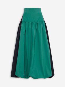 Green &amp; Black Harem Pants