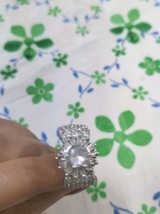 Shimmering Silver Ring Fix Price