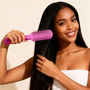 Pink Hair Brush