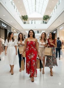 🌴Resort-Ready Red Floral Jumpsuit! ✨