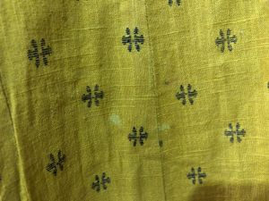 Mustard Colour Festive Top