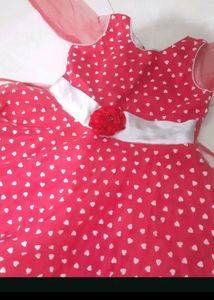 💥beautiful ❤❤ Red Partywear Dress