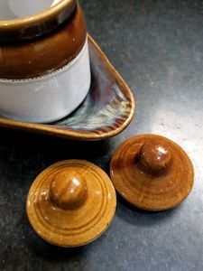 Pickle Container With Tray Pack Of 2