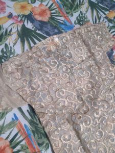 Gold Embellished Kurti Top