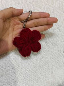 Chunky Crochet Keychain