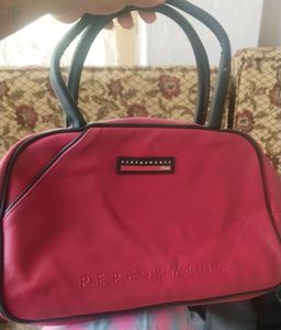 Fila Pink Barrel Bag
